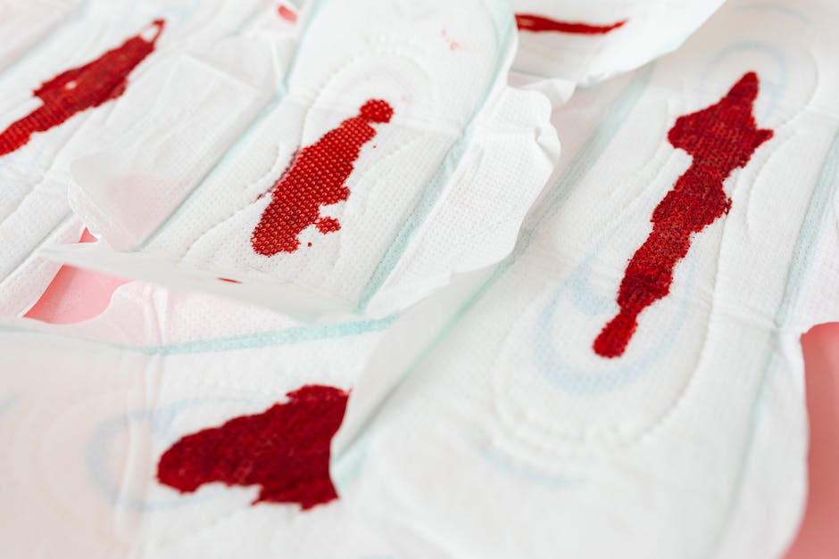 Blutverlust während der Menstruation