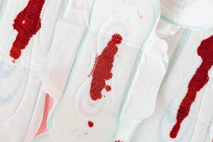 Blutverlust während der Menstruation pro Monat