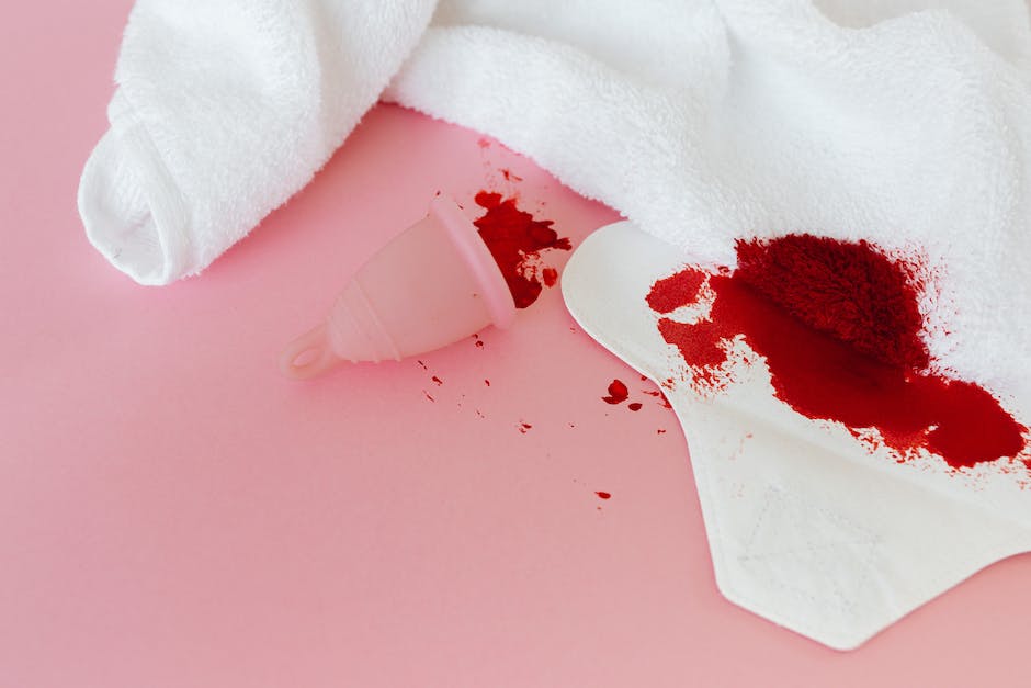  Liter Blutverlust während Menstruation bei Frauen